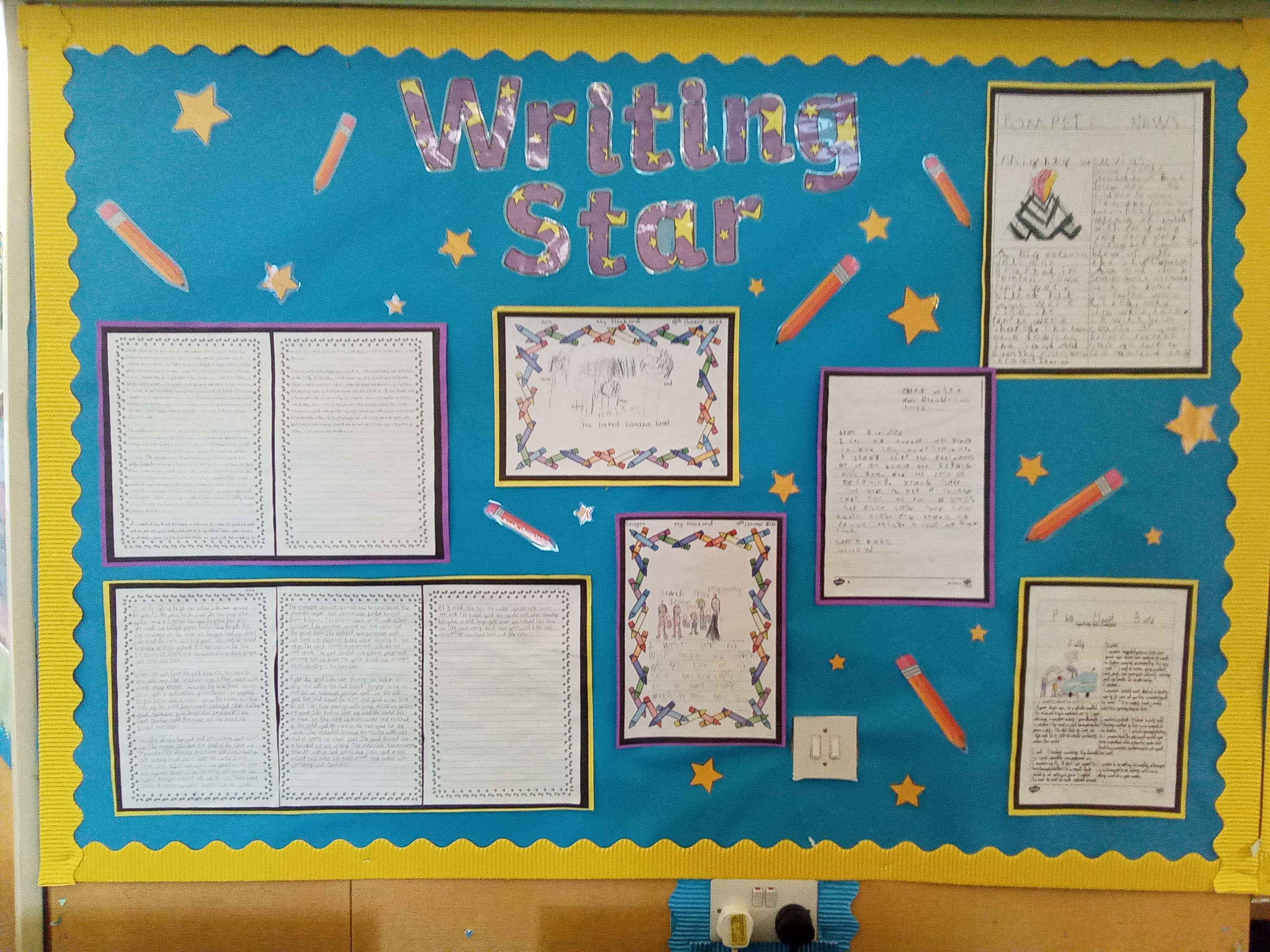 Star Writer Display Autumn Term 2022